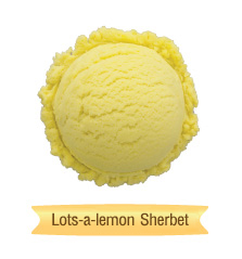 lots-a-lemon sherbet