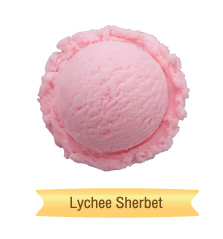 lychee sherbet