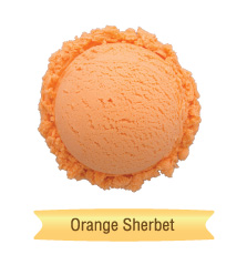 orange sherbet